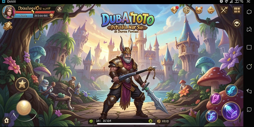 Tampilan menarik dari gameplay DUBAITOTO yang penuh aksi RPG.