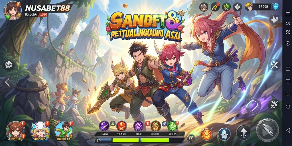 Tampilan gameplay NUSABET88 yang menarik dan penuh aksi.