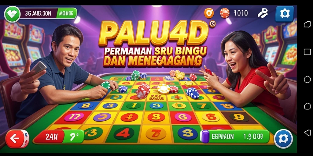 Screenshot utama PALU4D menampilkan gameplay Bingo yang menarik.