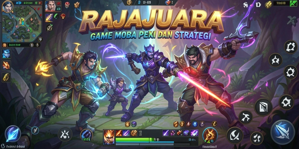 Screenshot gameplay RAJAJUARA yang menegangkan dan seru.