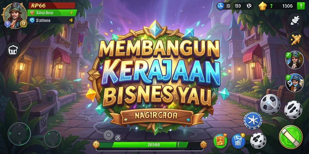 Tampilan gameplay RP66 dengan berbagai pilihan bisnis yang menarik.